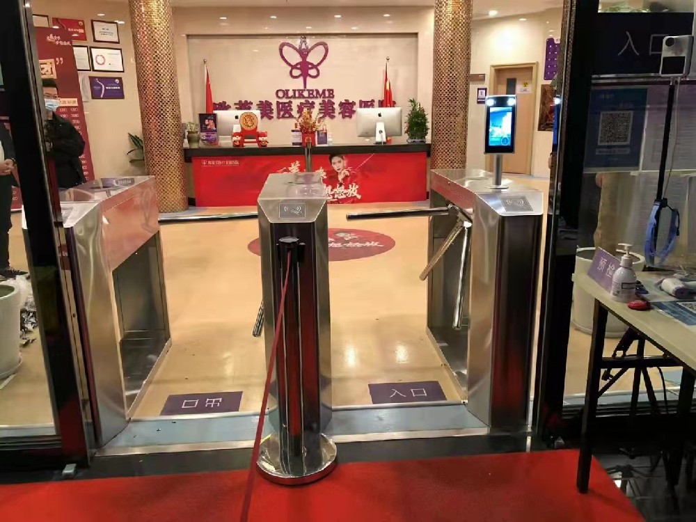 上海松江欧莱美美容院人脸识别案列